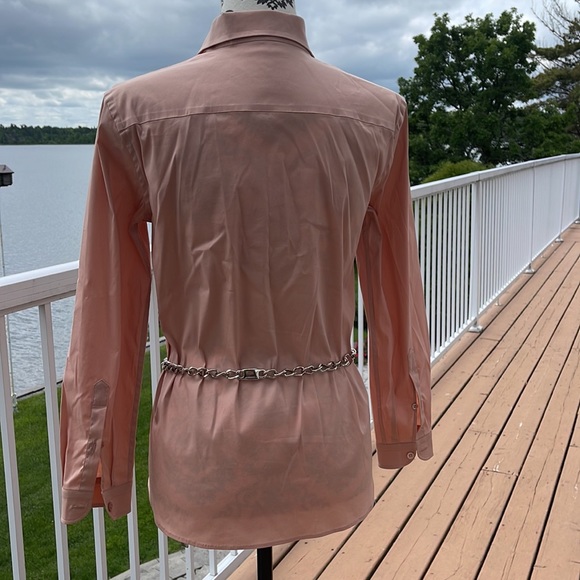 🛍️PRADA Stretch Button Down, 40 Italy - Picture 5 of 12